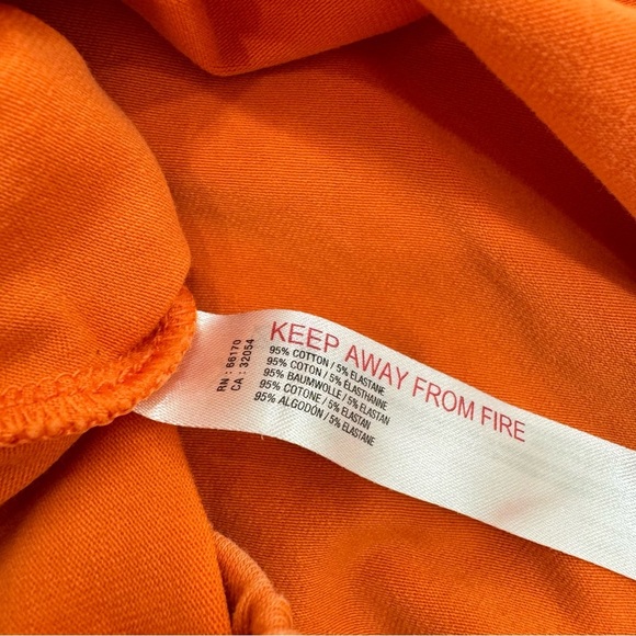 Free People Movement Hot Shot Onesie Jumpsuit Neon Orange boho Tropic Sport - Picture 4 of 10